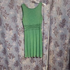 Max Studio Vibrant Green Sleeveless Mini Dress